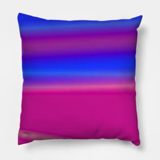 red blue green texture art Pillow