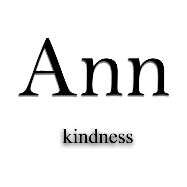 Ann Name meaning by Demonic cute cat