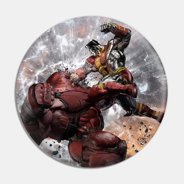 Colossus vs Juggernaut Pin by uncannyknack