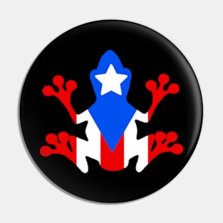 Puerto Rico Coqui Alt Pin