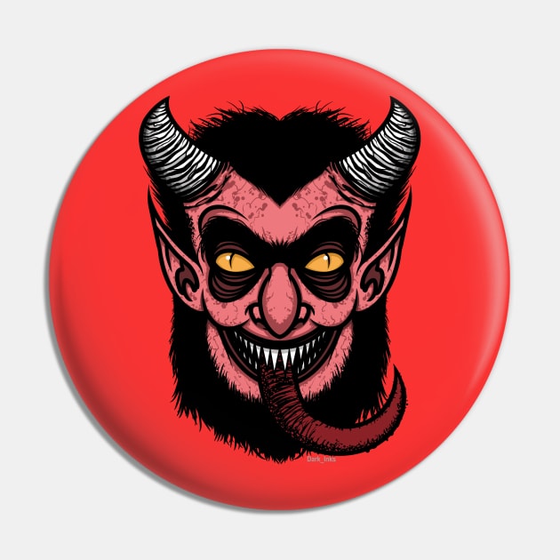 King of Hell Pin by Dark_Inks