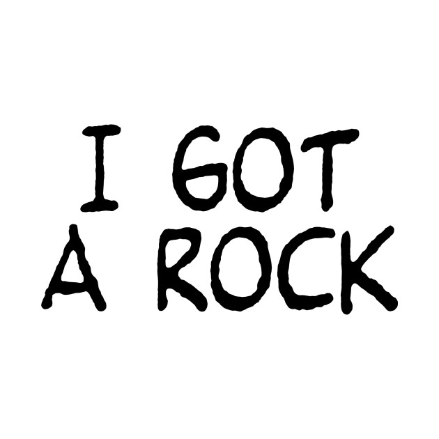 I Got A Rock - Charlie Brown - Long Sleeve T-Shirt | TeePublic