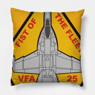 VFA-25 Fist of the Fleet - F/A-18 Pillow