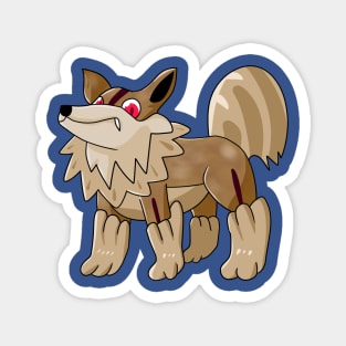 Fakemon wolf SANDGALA Magnet