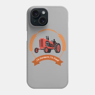 No Farmers No Food Phone Case