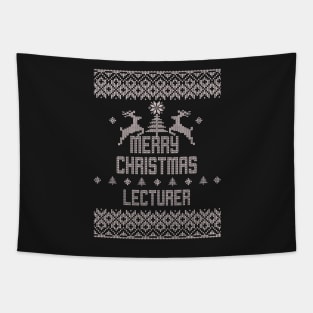 Merry Christmas LECTURER Tapestry