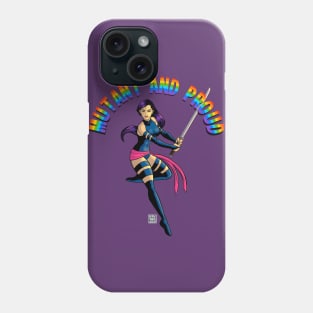 Psylocke Mutant And Proud Phone Case