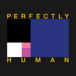 Perfectly Human - Genderfluid Pride Flag T-Shirt