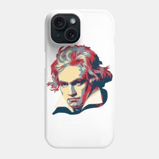 Beethoven Pop Art Phone Case