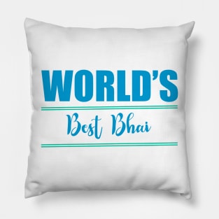 World’s best bhai, Rakhi, Raksha bandhan, rakhri Pillow