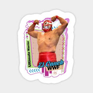 Wrestler Ultimate Warrior El Chanek Magnet