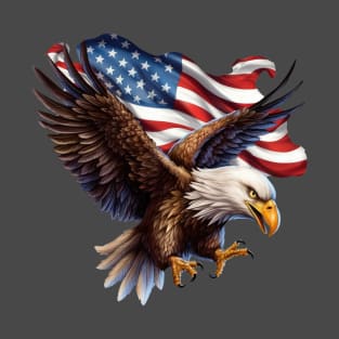 American Eagle Design T-Shirt