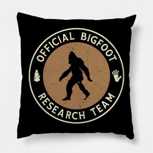 Official Bigfoot Research Team Bigfoot Believer Pillow