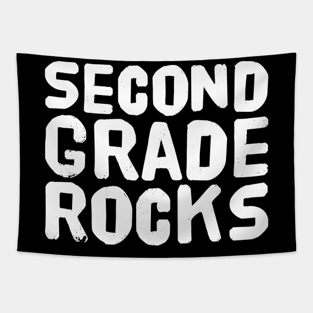 Second grade rocks Tapestry by captainmood