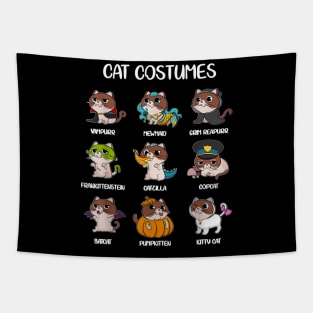 Cat Costumes Funny Gift For Her Girls Nage Kids Cat Tapestry