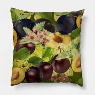 Delicious Serbian Plums Pillow