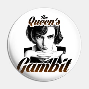 the queens gambit netflix series BethHarmon fan works graphic design by ironpalette Pin