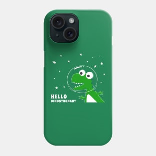 Cute Astronaut dinosaur. Phone Case