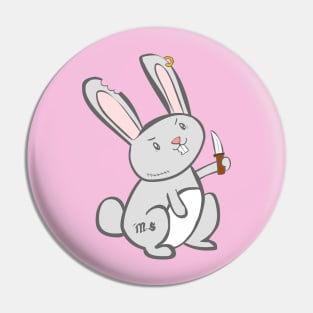 Evil Bunny Pin