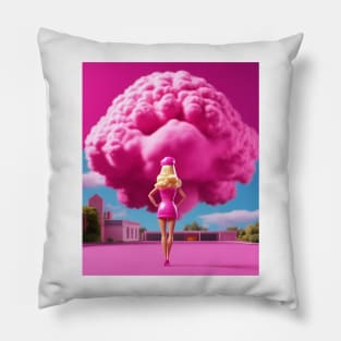 Barbie x Oppenheimer 2023 | BARBENHEIMER Pillow