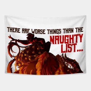 The Naughty List Tapestry