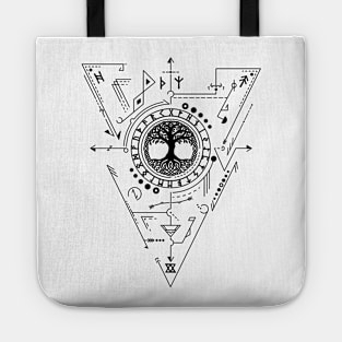 Yggdrasil - Tree of Life | Norse Pagan Symbol Tote