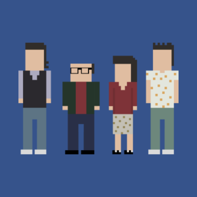8-Bit Seinfeld - Seinfeld - T-Shirt