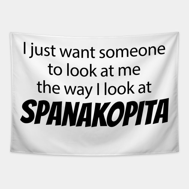 Spanakopita Tapestry by greekcorner