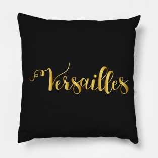 Versailles lettering Pillow