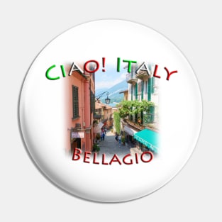 Bellagio, Lake Como, Italy Pin