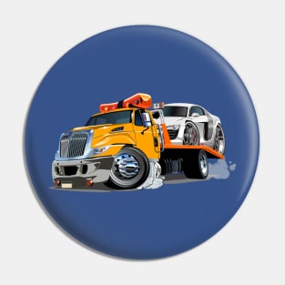 Cartoon tow truck Pin