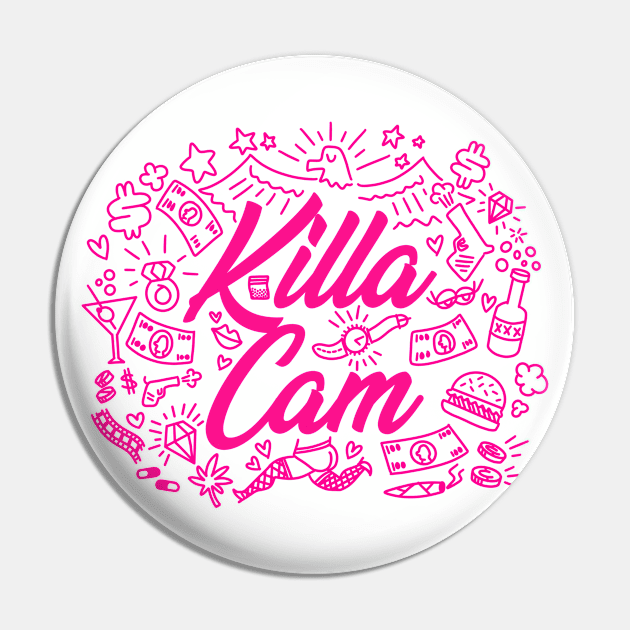 Killa Cam Pin by Scum & Villainy