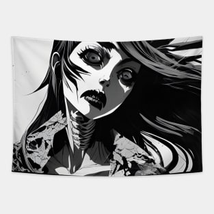 Alternative Aesthetics Unveiled: Dark Artistry in Black and White Tapestry