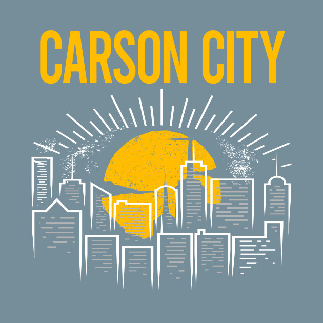 Discover Yellow Moon Carson City - Carson City - T-Shirt