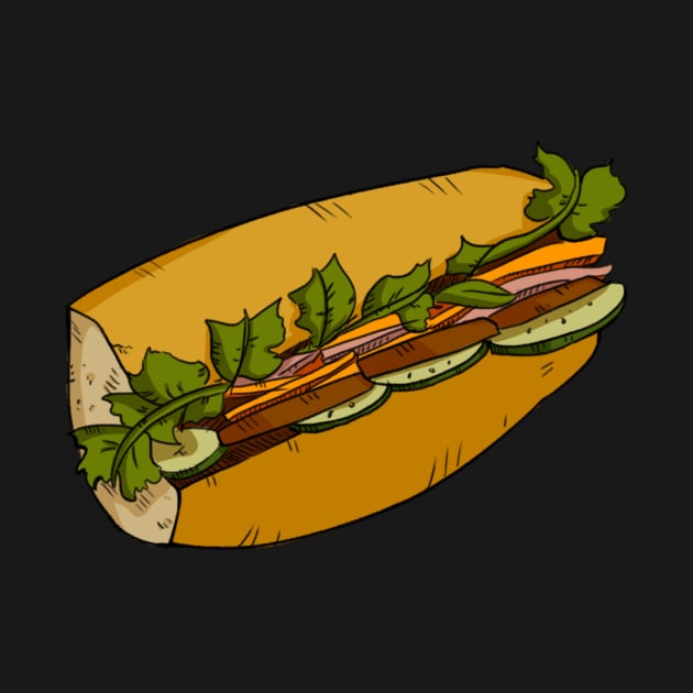 Lil' Banh Mi Sandwich by nikkicischke