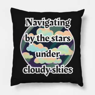 Navigating By The Stars Under Cloudy Skies Powell Pillow