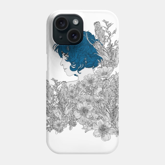 Rhapsody in Blue Phone Case by PedroTapa