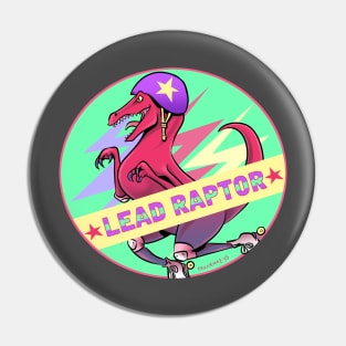 Lead Raptor Pin