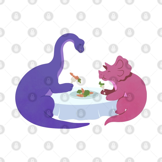 Dinosaur Dinner by BadAz Collectibles