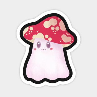 mushroom ghost Magnet