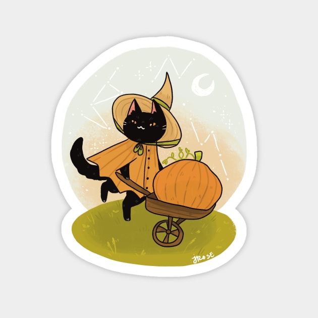 Fall Harvest Magnet by Angry seagull noises