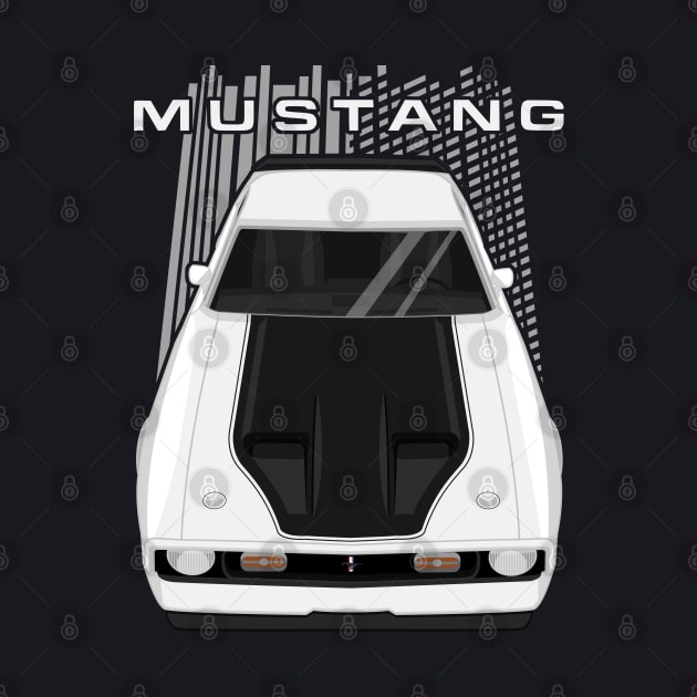 Mustang Mach 1 1971 to 1972 - White by V8social