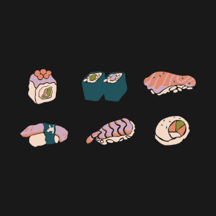 Sushi Picnic - 6 Set T-Shirt