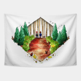 Forest Walks Tapestry