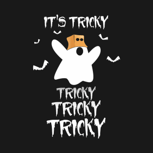 Halloween Ghost Tricky T-Shirt
