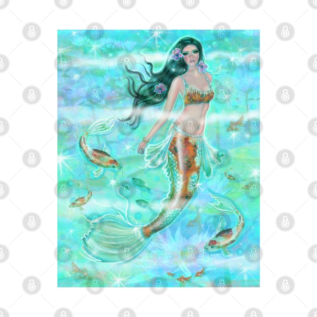 Koi mermaid serenity by Renee L. Lavoie by ReneeLLavoie