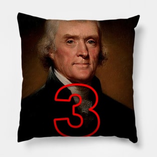 The Sage of Monticello Pillow