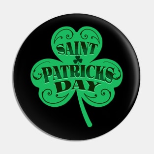 St. Patricks day Vintage Pin