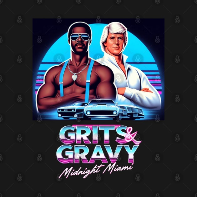 Grits & Gravy: Midnight Miami Logo #1 by Woodpile