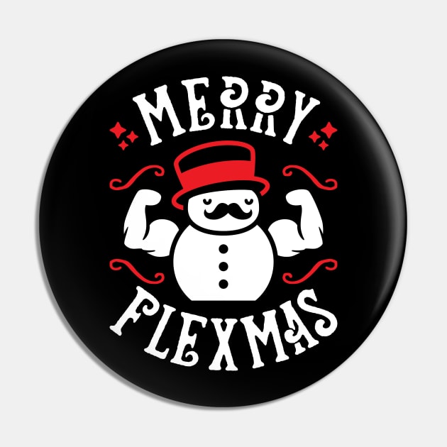 Merry Flexmas (Funny Christmas Gym Pun) Pin by brogressproject